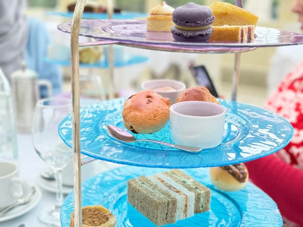 Vegetarian Kilworth House Hotel Afternoon Tea with Scones, Cakes and Sandwiches