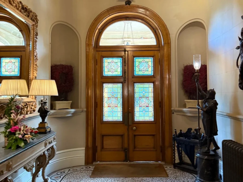 Kilworth House Hotel Entrance Door With Stainglassed Windows